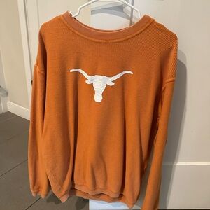 Orange Longhorn Sweatshirt